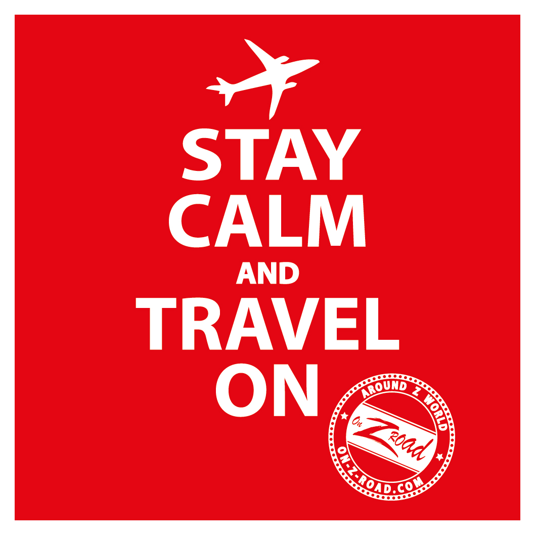 Stay calm and travel on